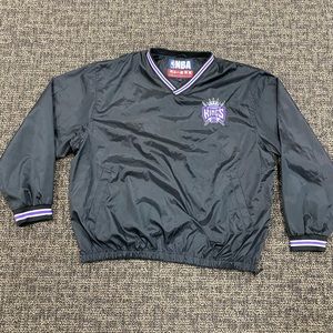 Sacramento Kings Pull over silk Jacket